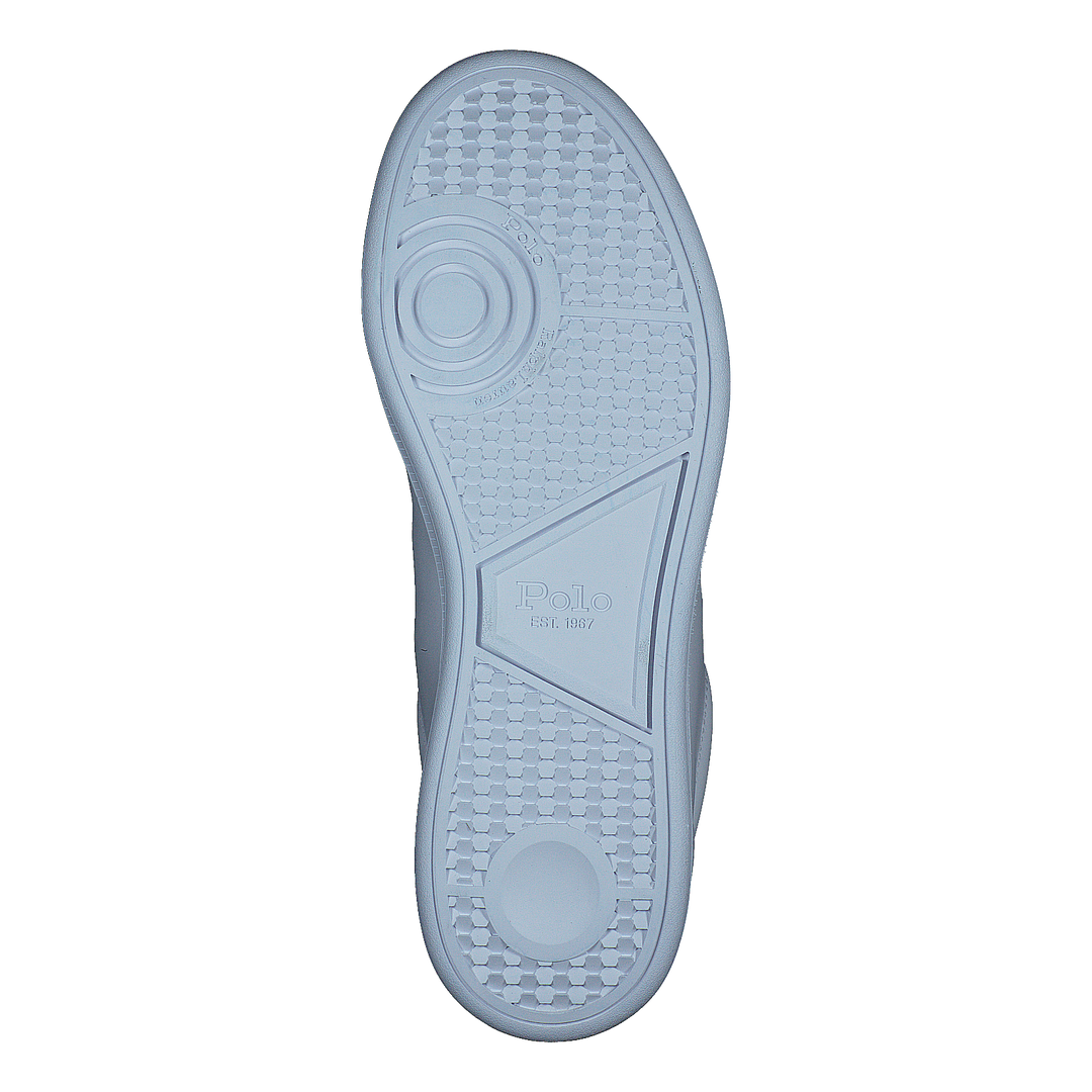 Heritage Court II Leather Sneaker White / College Green PP