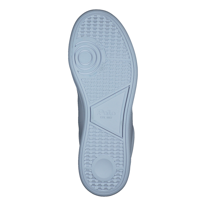 Heritage Court II Leather Sneaker White / College Green PP