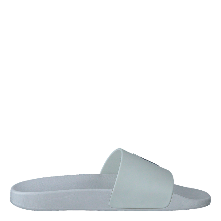 Signature Pony Slide White/Navy Pp