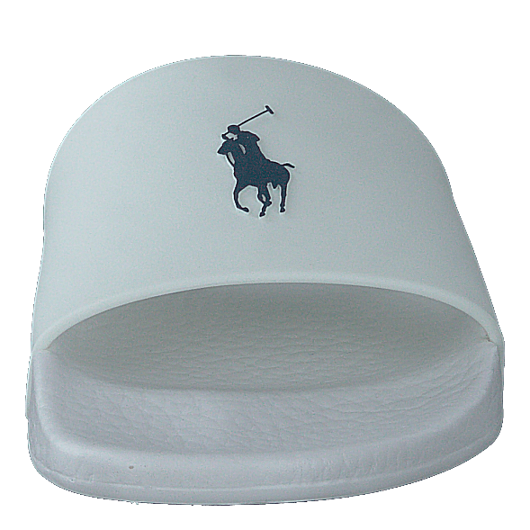 Signature Pony Slide White/Navy Pp