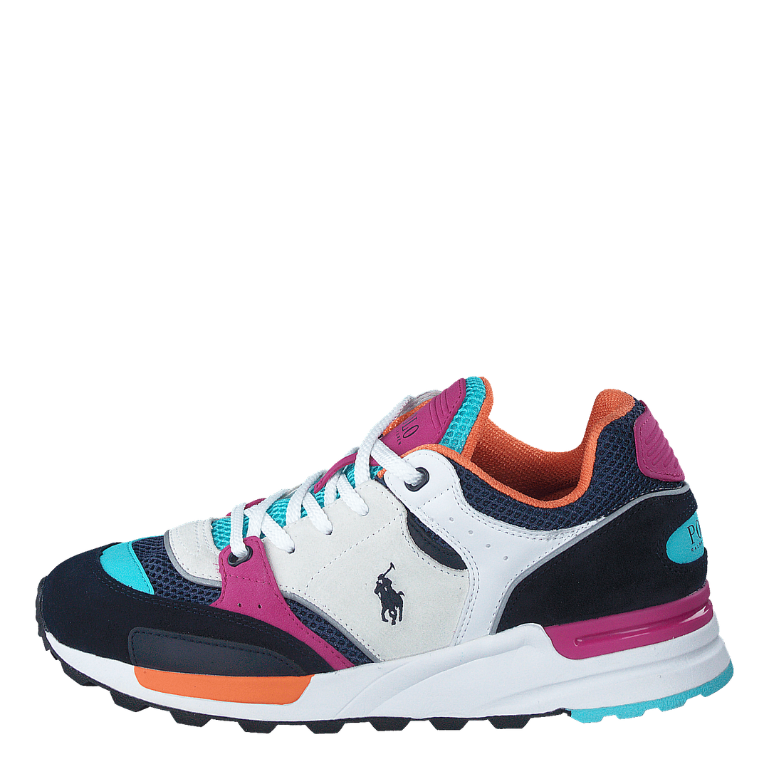 Trackster 200 Sneaker White/Navy/Pink/Blue