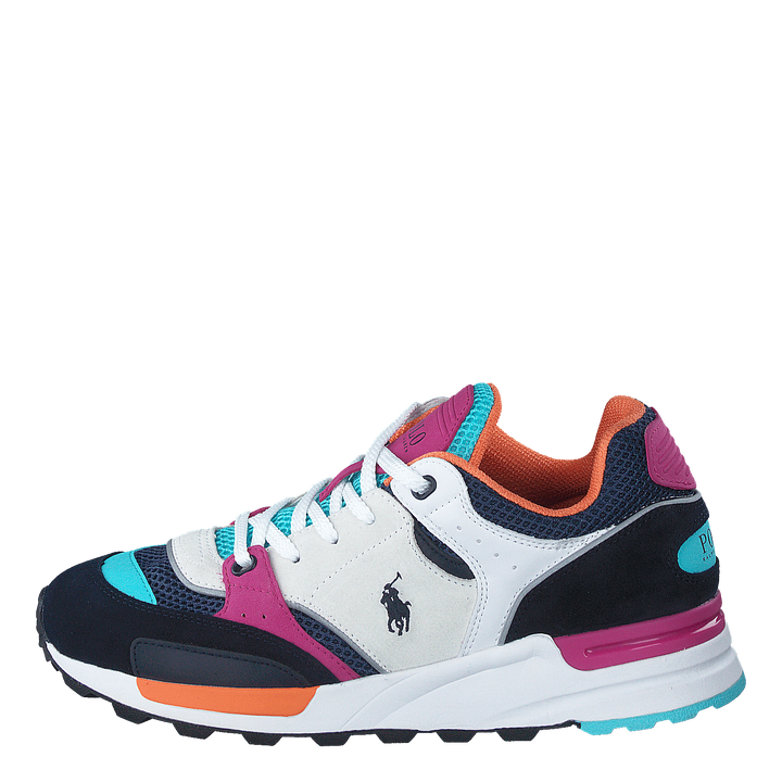 Trackster 200 Sneaker White/Navy/Pink/Blue