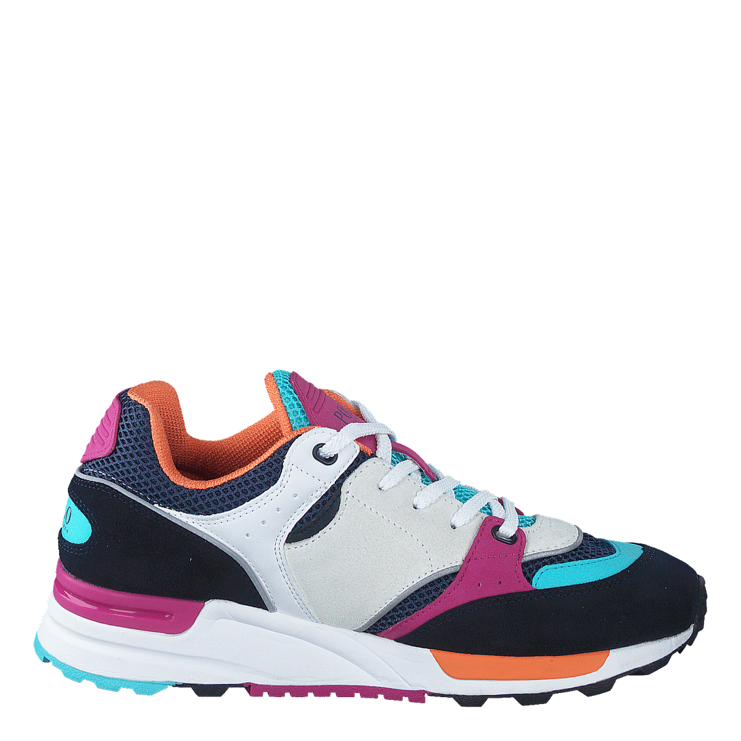 Trackster 200 Sneaker White/Navy/Pink/Blue
