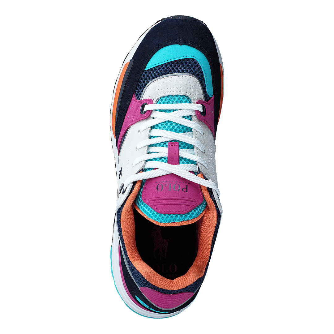 Trackster 200 Sneaker White/Navy/Pink/Blue