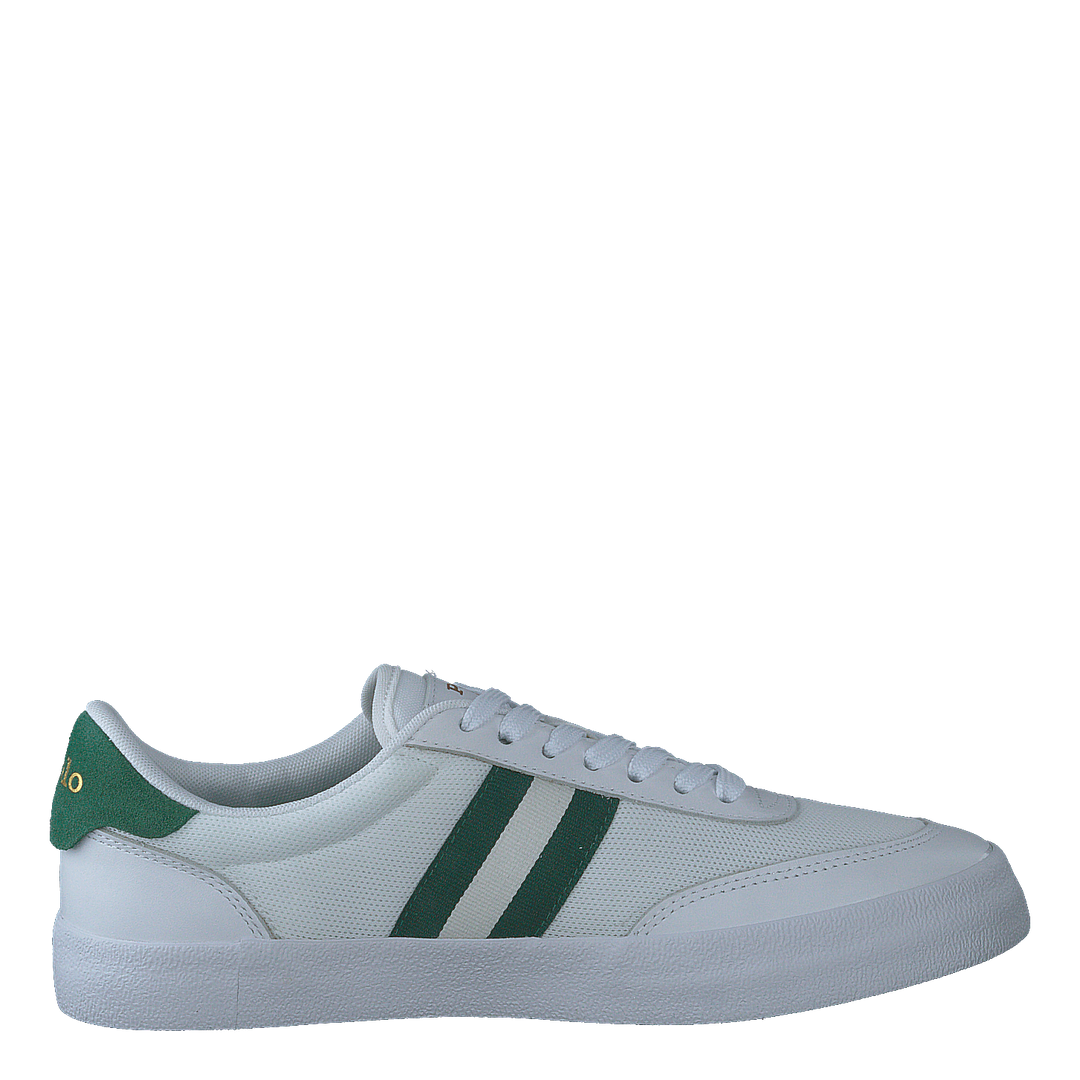Court Low-Top Sneaker White/Forest/Cream