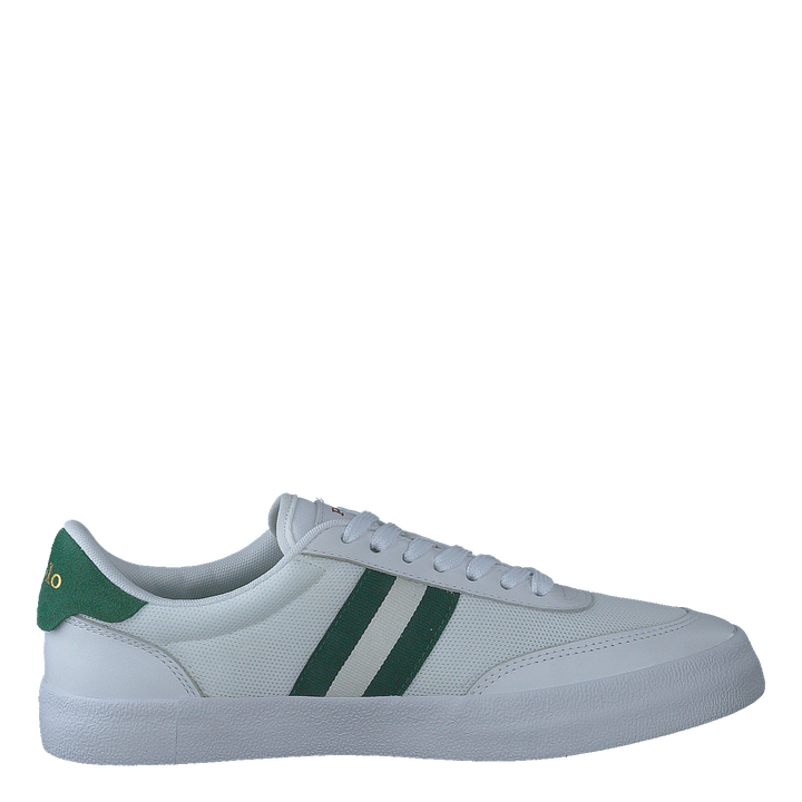 Court Low-Top Sneaker White/Forest/Cream