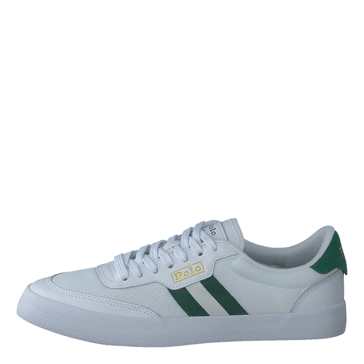 Court Low-Top Sneaker White/Forest/Cream