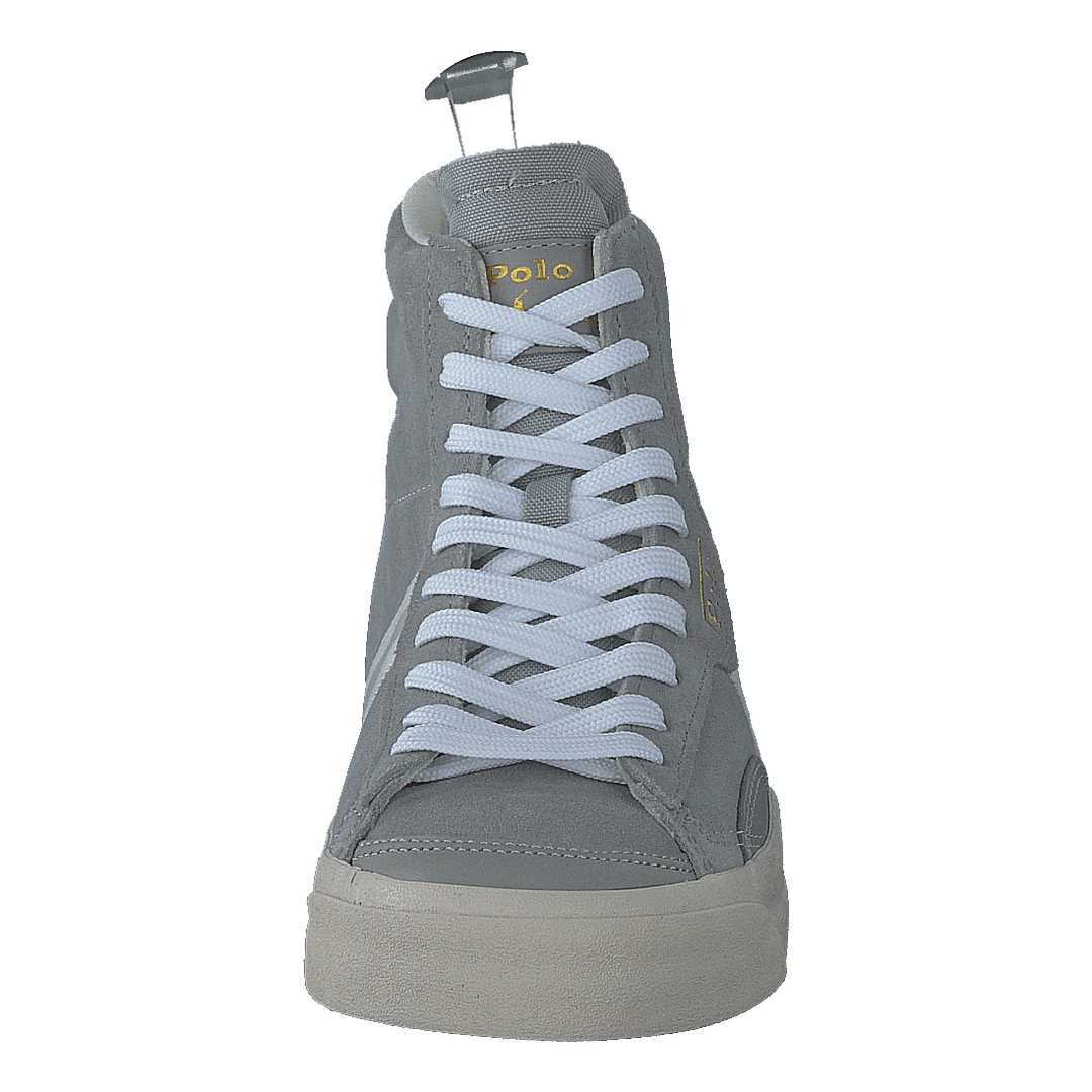 Gervin Mid Suede Sneaker Soft Grey