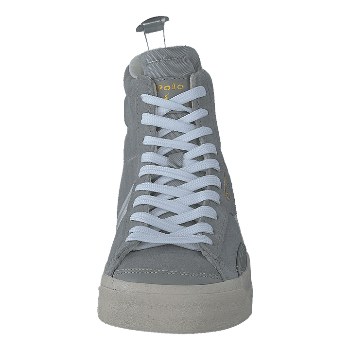 Gervin Mid Suede Sneaker Soft Grey