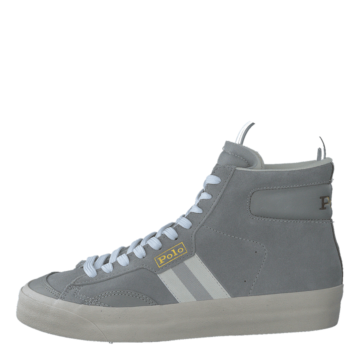 Gervin Mid Suede Sneaker Soft Grey