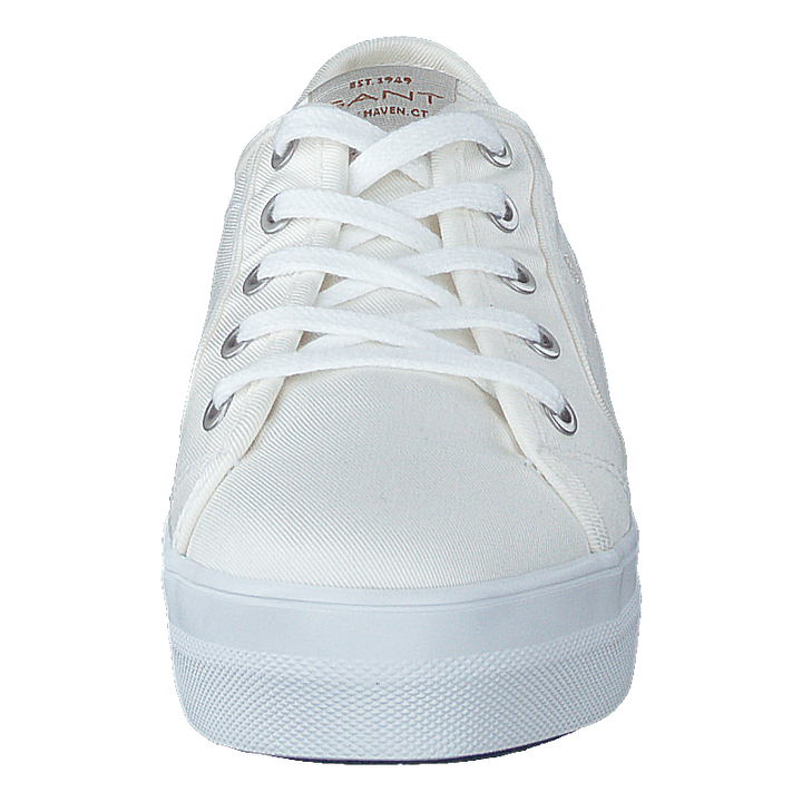 Leisha Low Lace Shoes White