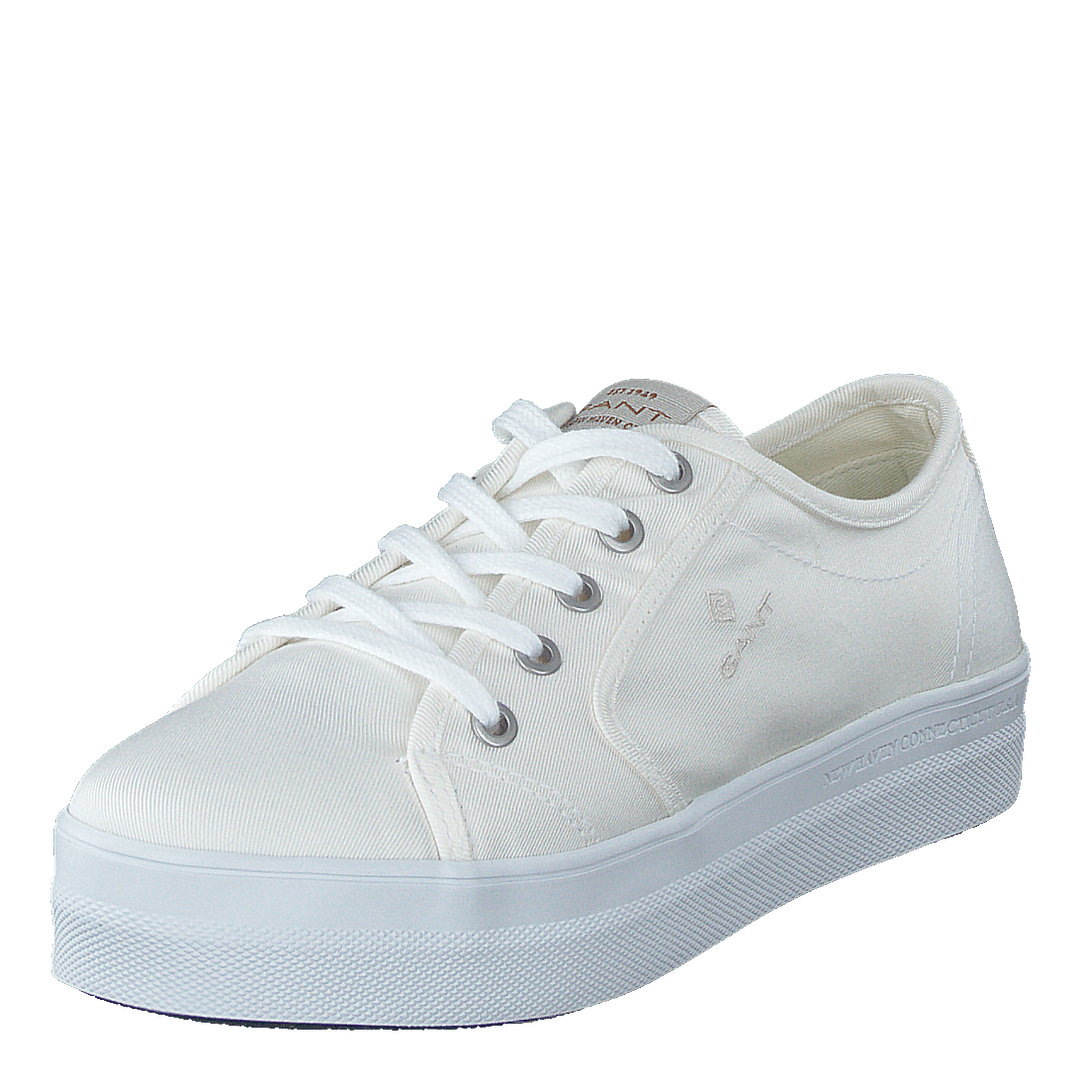 Leisha Low Lace Shoes White