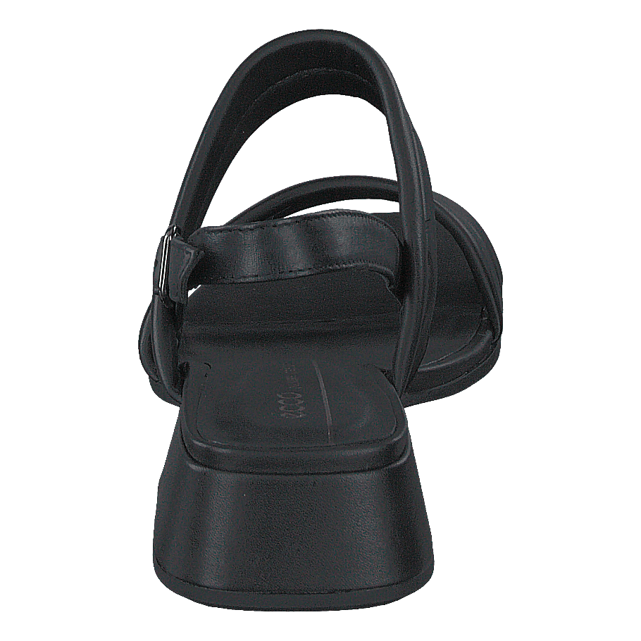 Ecco Elevate Squared Sandal Black