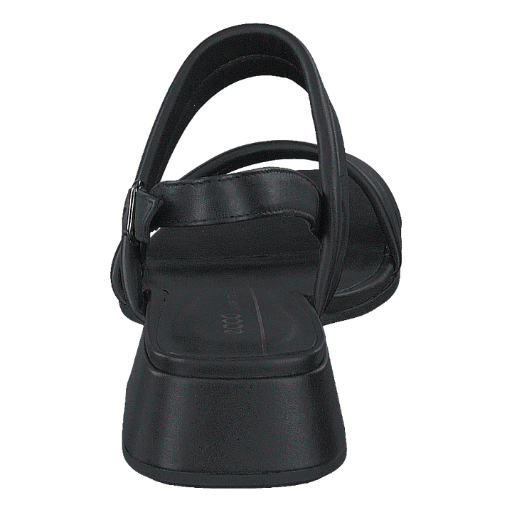 Ecco Elevate Squared Sandal Black