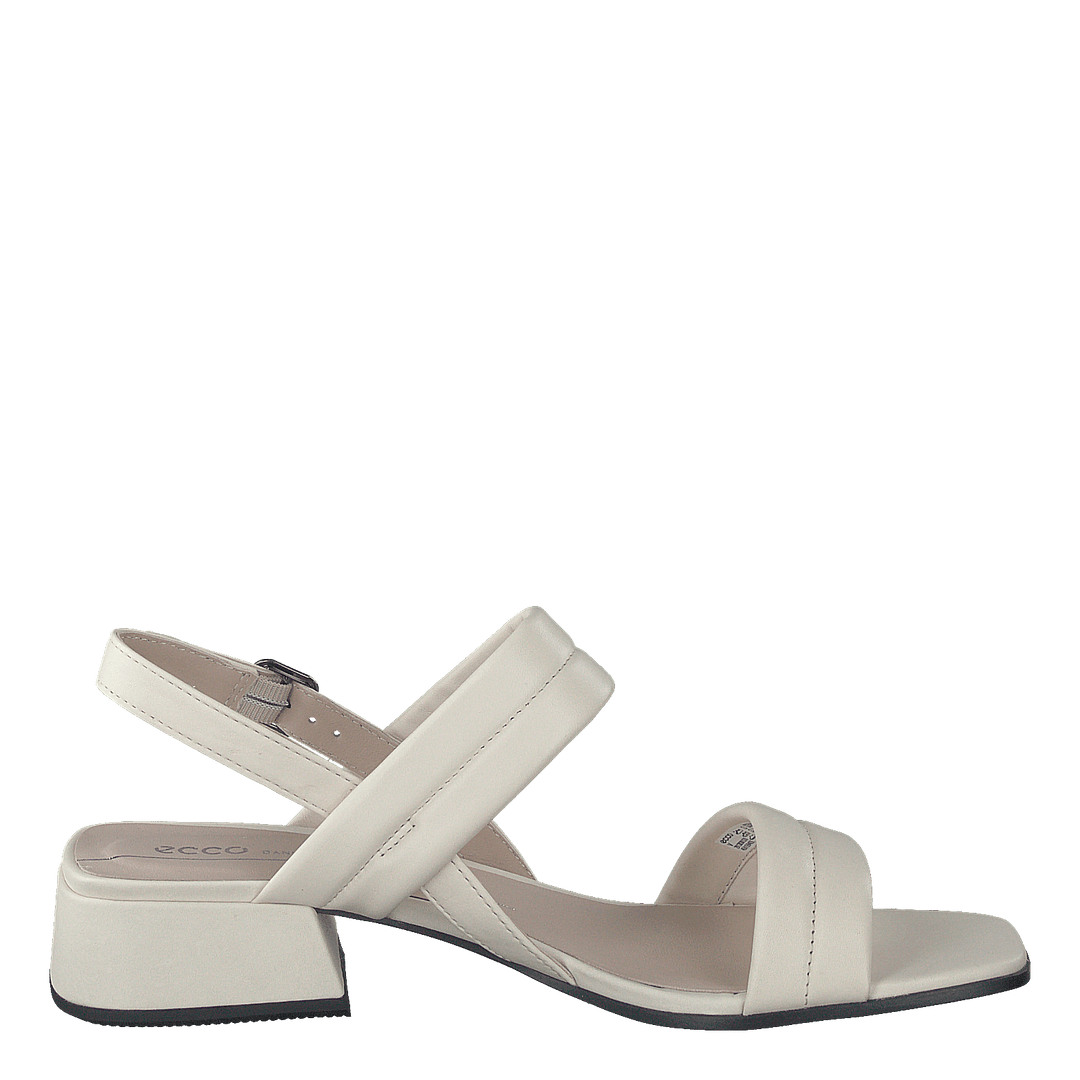 Ecco Elevate Squared Sandal Limestone