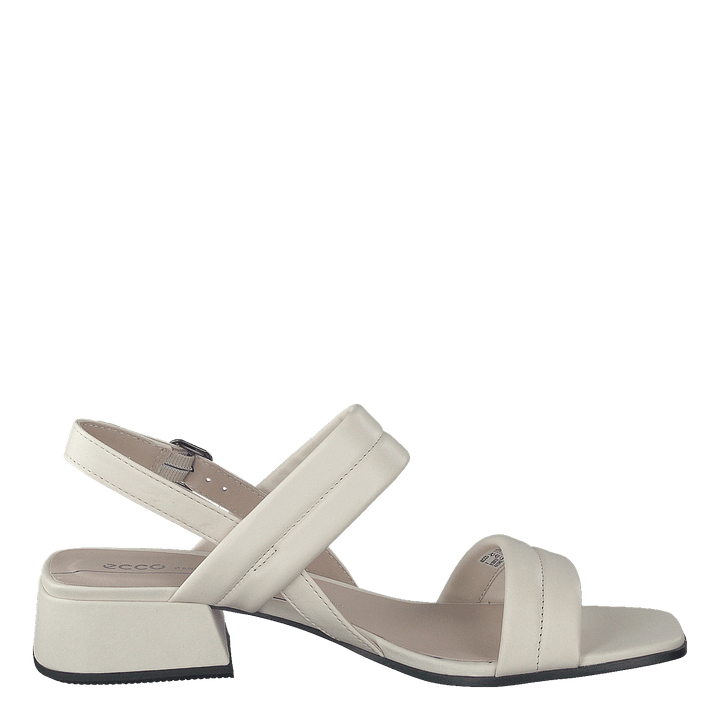 Ecco Elevate Squared Sandal Limestone