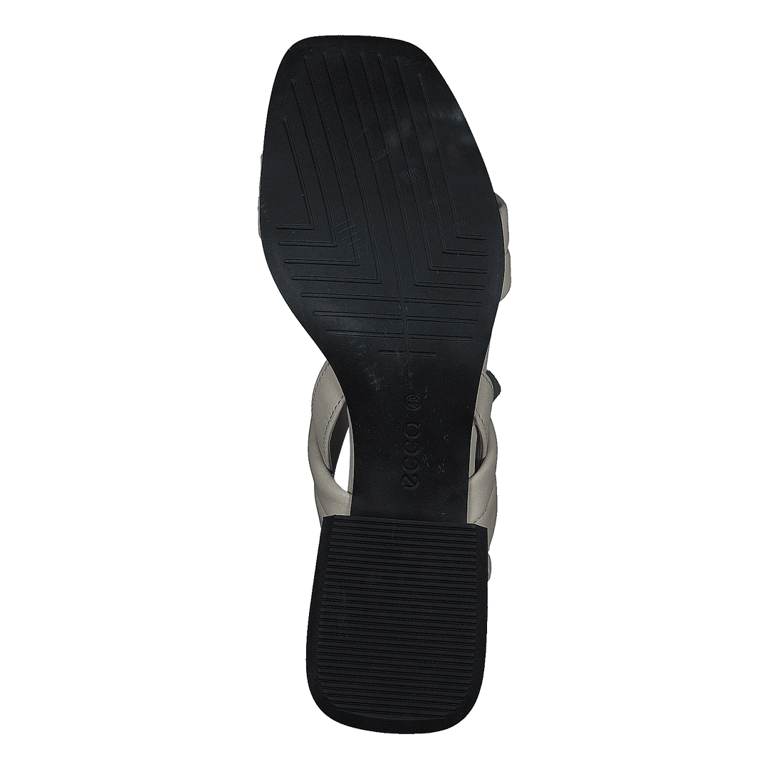 Ecco Elevate Squared Sandal Limestone