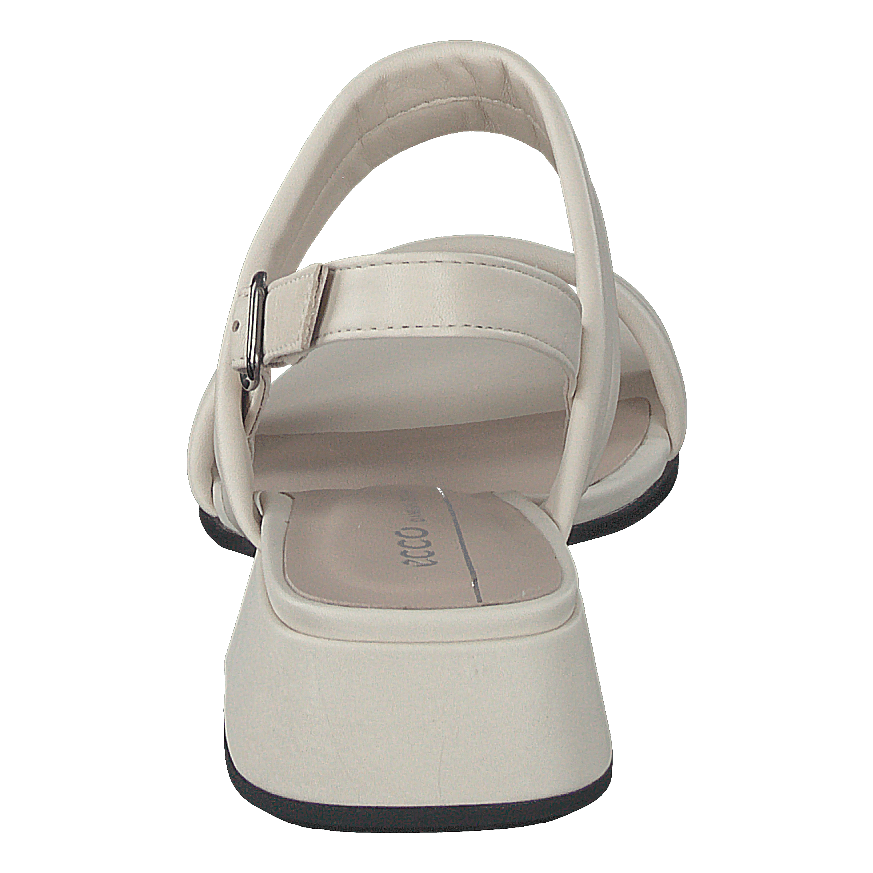 Ecco Elevate Squared Sandal Limestone