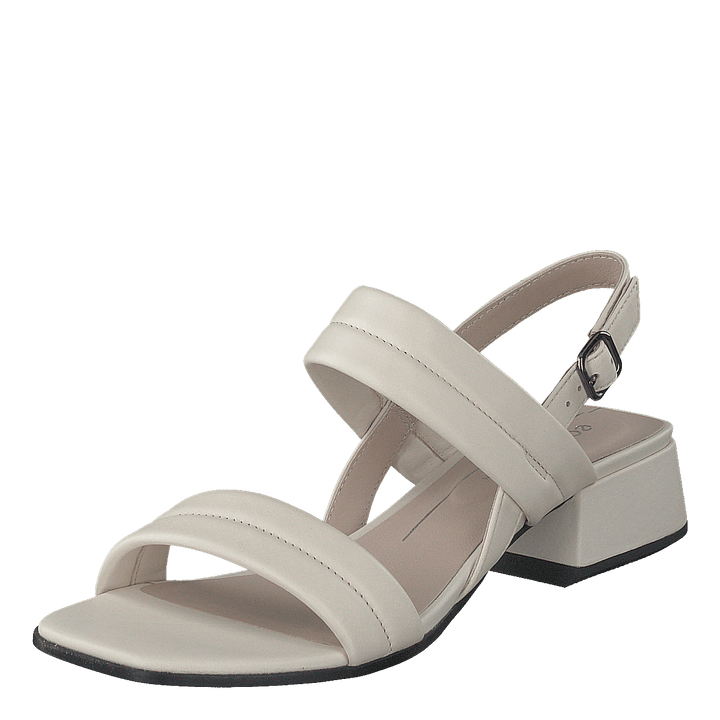 Ecco Elevate Squared Sandal Limestone
