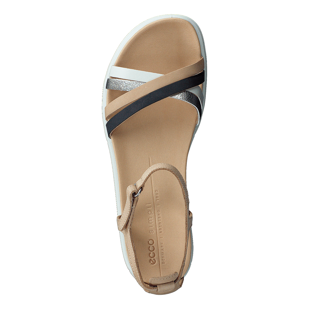 Ecco Simpil Sandal Multicolor Powder