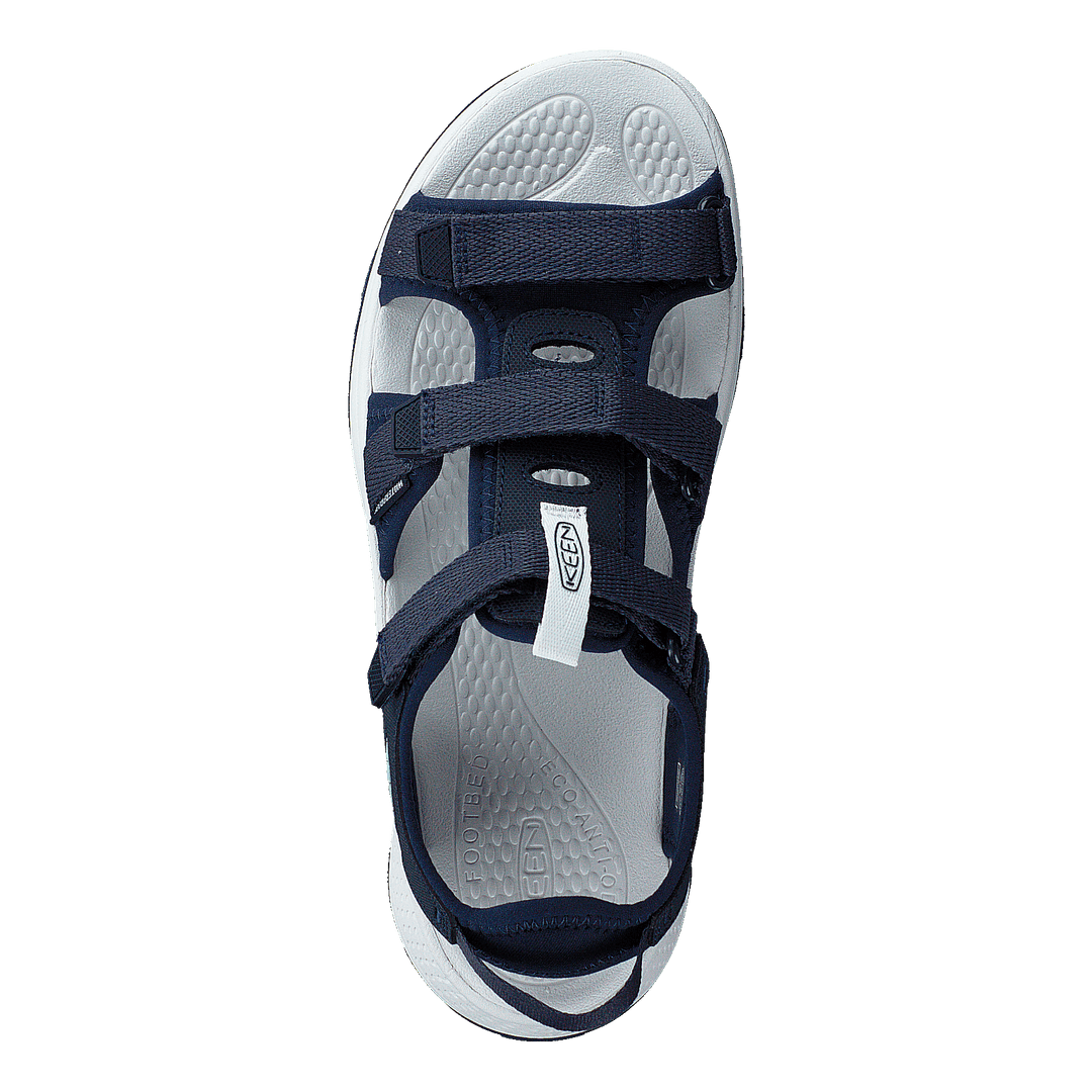 Ke Astoria West Open Toe W Blu Blue Nights-blk Iris