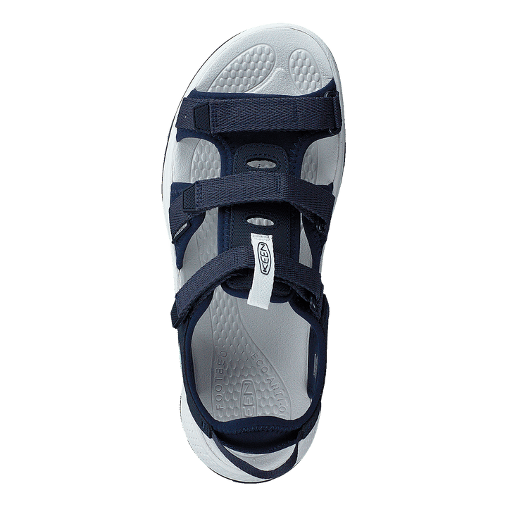 Ke Astoria West Open Toe W Blu Blue Nights-blk Iris
