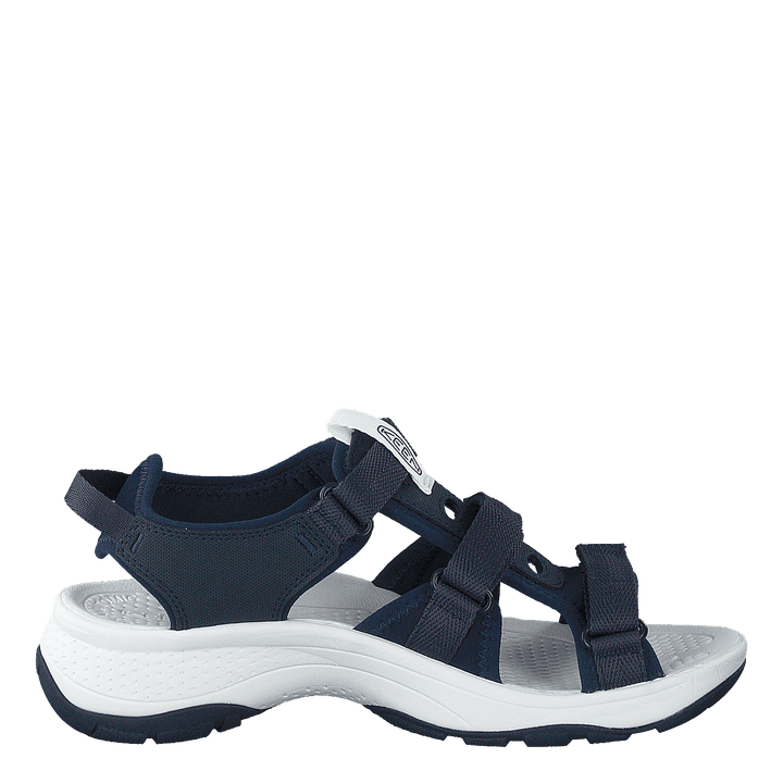 Ke Astoria West Open Toe W Blu Blue Nights-blk Iris