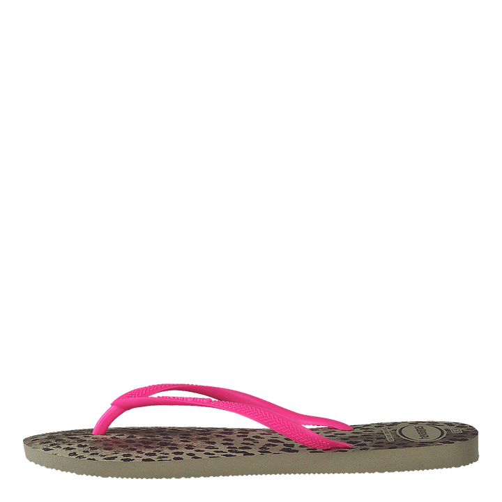 Slim Animal Sand Grey/pink 9924