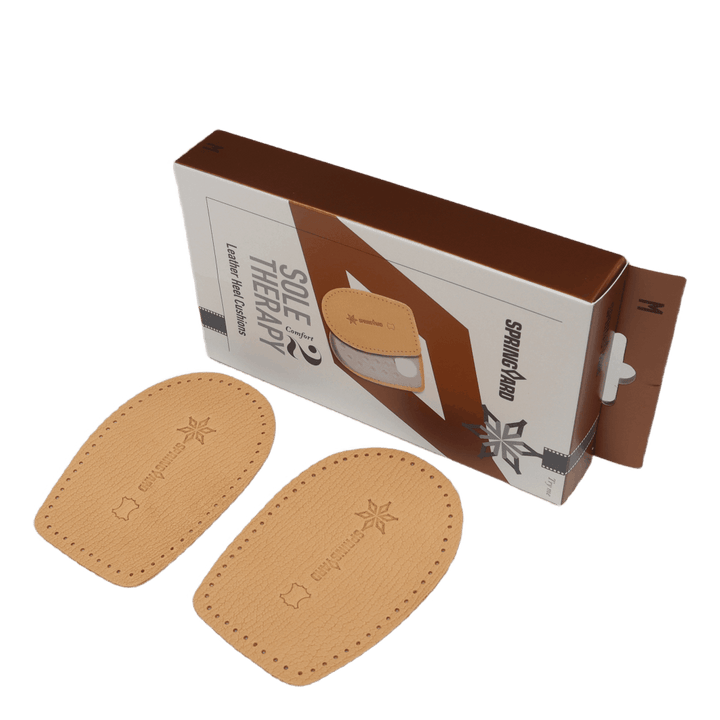 Leather Heelcushions Therapy Natural