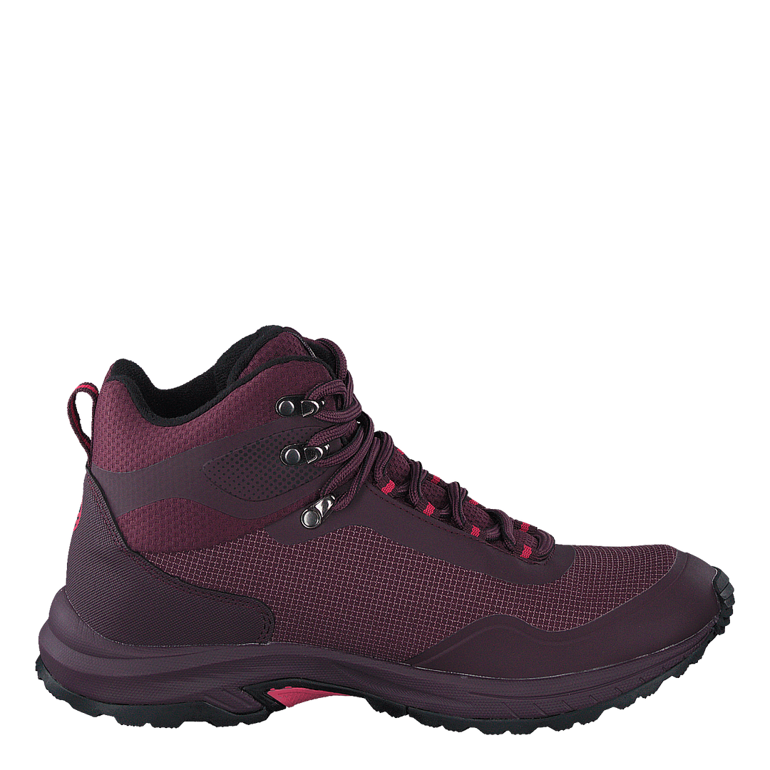Fara Mid 2 Dx W Walking Shoe Raisin Purple