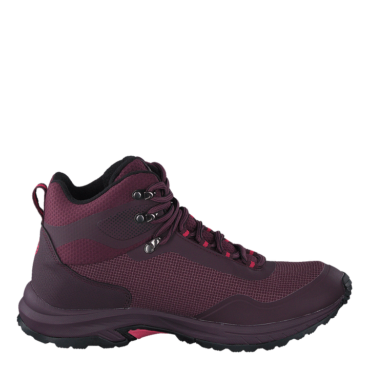 Fara Mid 2 Dx W Walking Shoe Raisin Purple