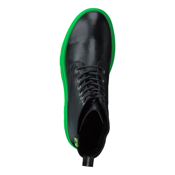 Jacy881fly Black (green Sole)