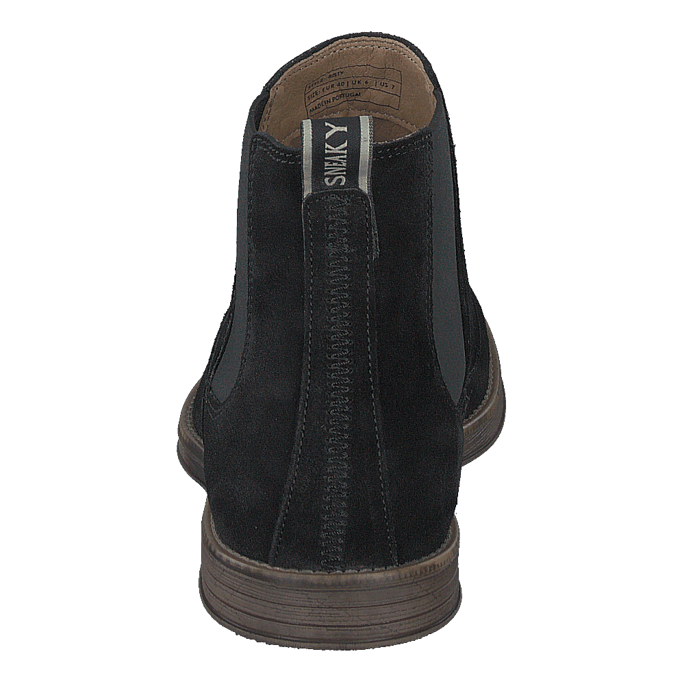 Risty Suede Shoe Black