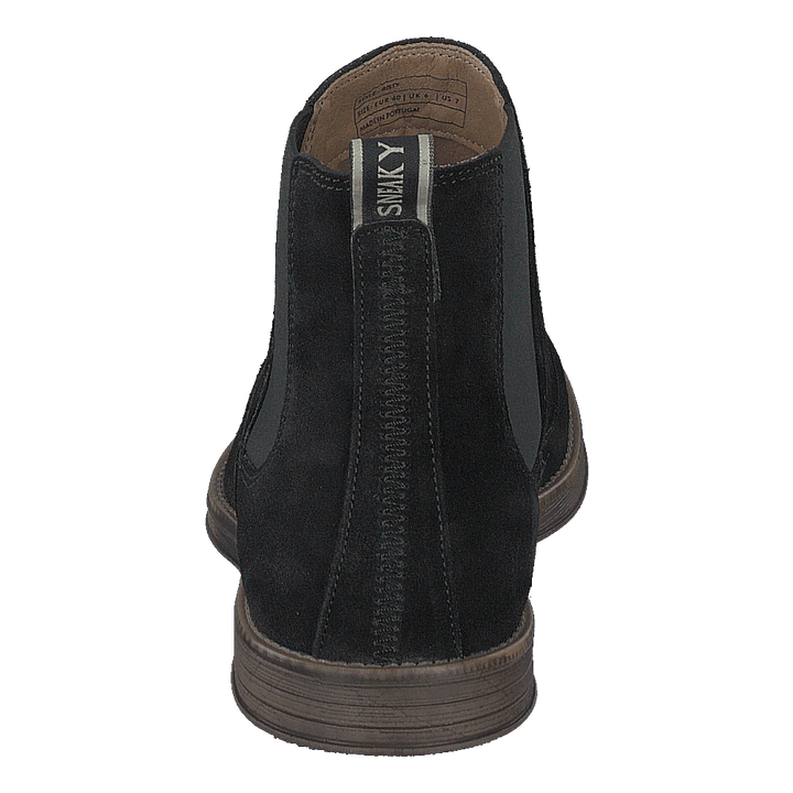 Risty Suede Shoe Black