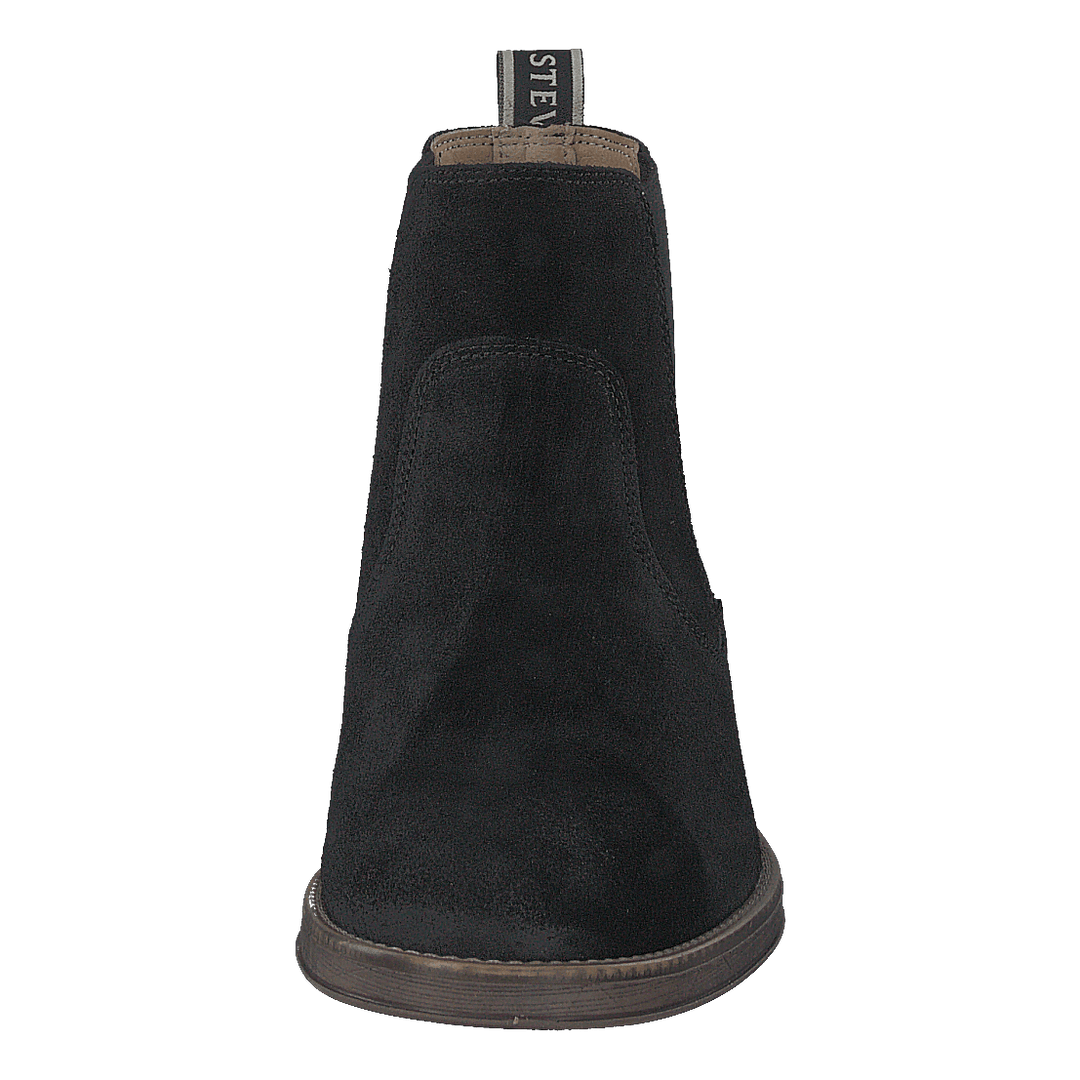 Risty Suede Shoe Black