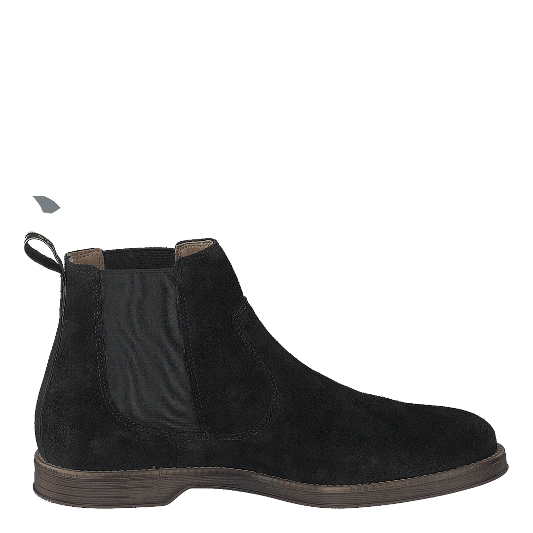 Risty Suede Shoe Black