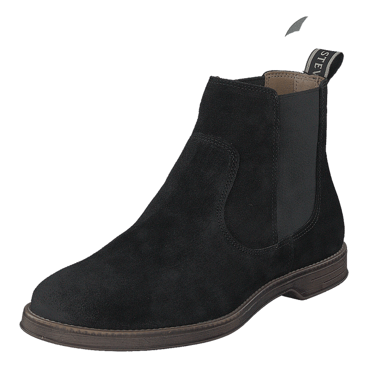 Risty Suede Shoe Black