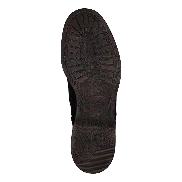 Risty Suede Shoe Black