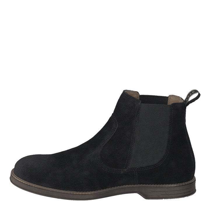 Risty Suede Shoe Black