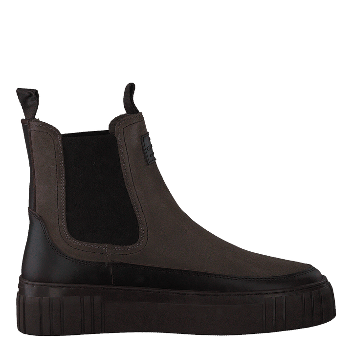 Snowmont Chelsea Boot Taupe/dark Brown
