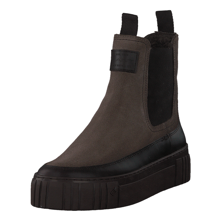 Snowmont Chelsea Boot Taupe/dark Brown
