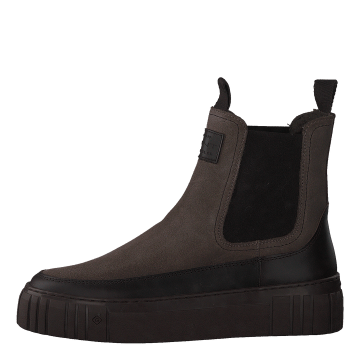 Snowmont Chelsea Boot Taupe/dark Brown