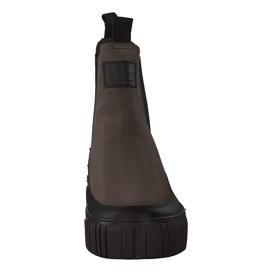 Snowmont Chelsea Boot Taupe/dark Brown