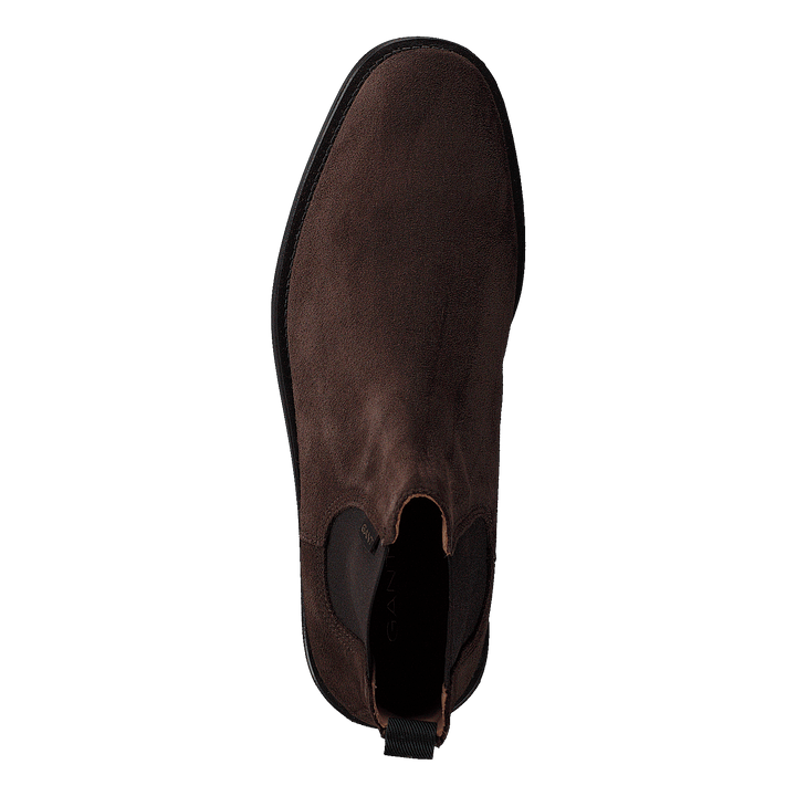 Brockwill Chelsea Boot Dark Brown