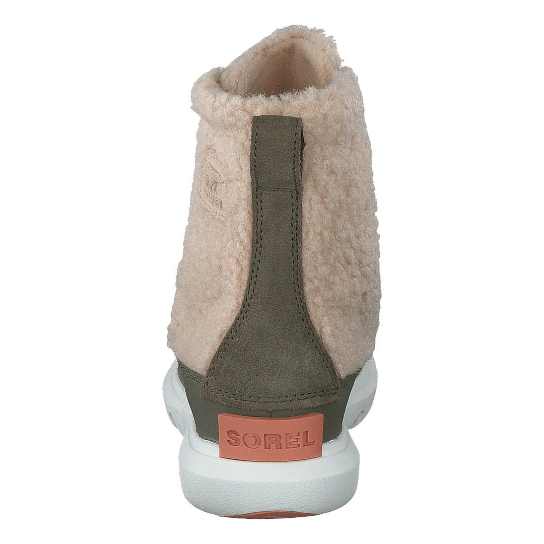Youth Sorel Explorer Cozy Nova Sand, Stone Green - Heppo.com