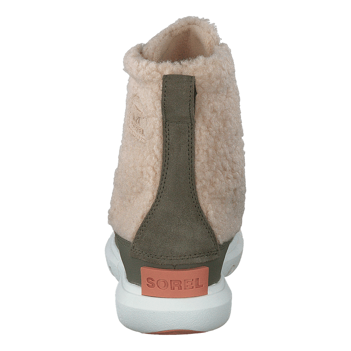 Youth Sorel Explorer Cozy Nova Sand, Stone Green - Heppo.com
