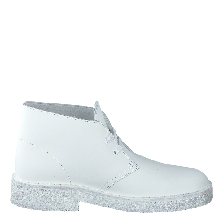 Desert Boot221 White Leather