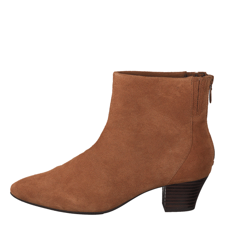 Teresa Boot Dark Tan Suede