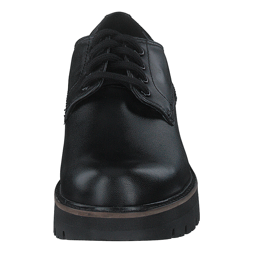 Orianna Derby Black Leather