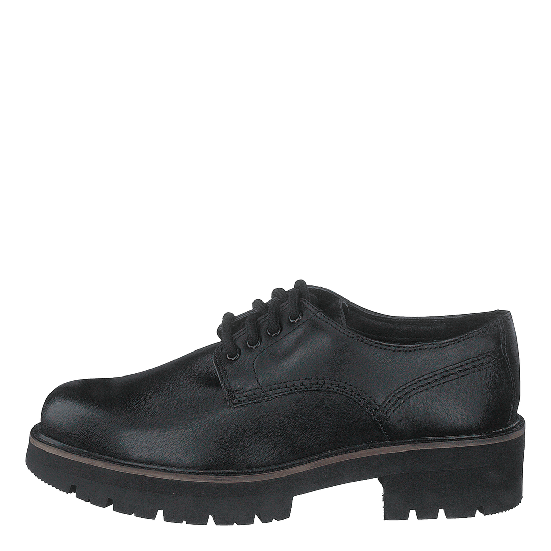 Orianna Derby Black Leather